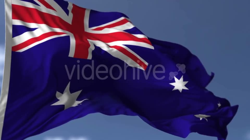The Australian Flag Videohive 20038240 Motion Graphics Image 2