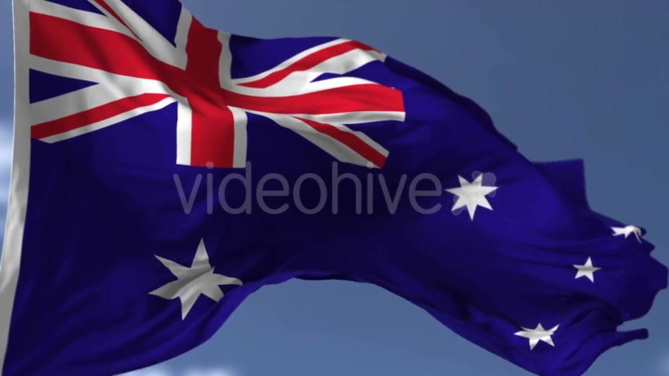 The Australian Flag Videohive 20038240 Motion Graphics Image 3
