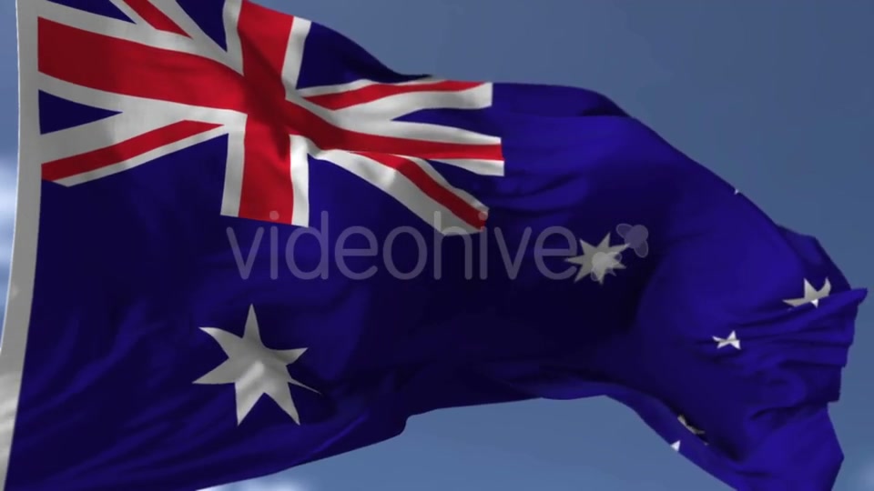 The Australian Flag Videohive 20038240 Motion Graphics Image 4