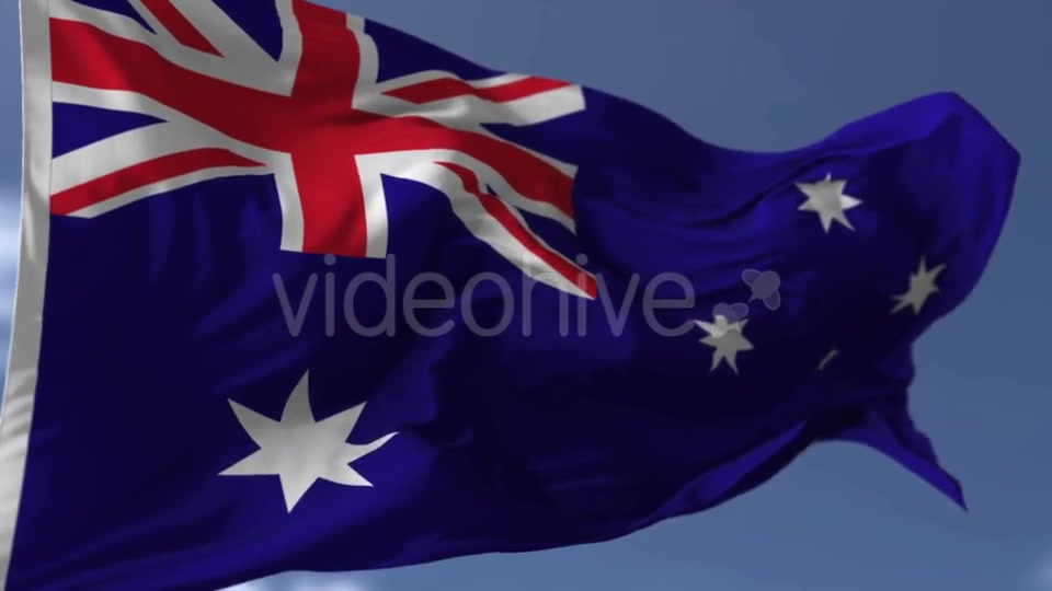 The Australian Flag Videohive 20038240 Motion Graphics Image 6