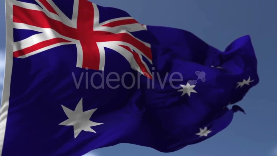 The Australian Flag Videohive 20038240 Motion Graphics Image 7