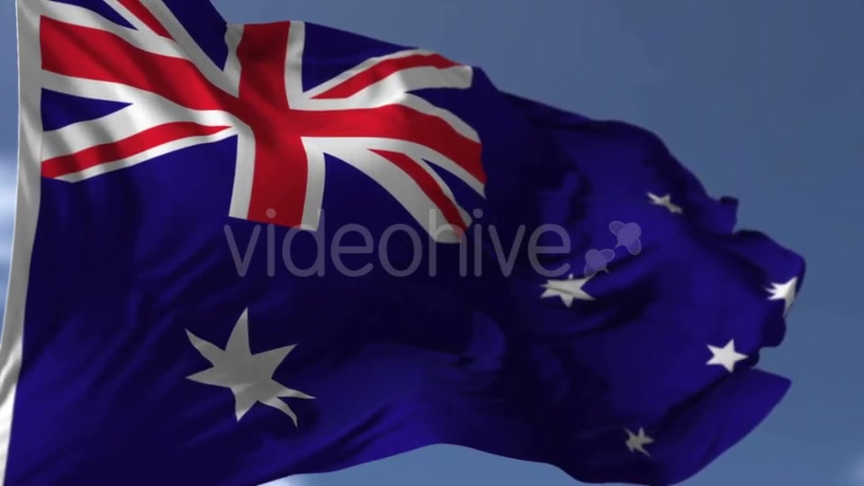 The Australian Flag Videohive 20038240 Motion Graphics Image 8