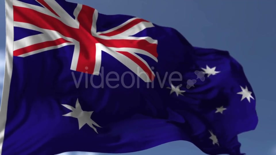 The Australian Flag Videohive 20038240 Motion Graphics Image 9