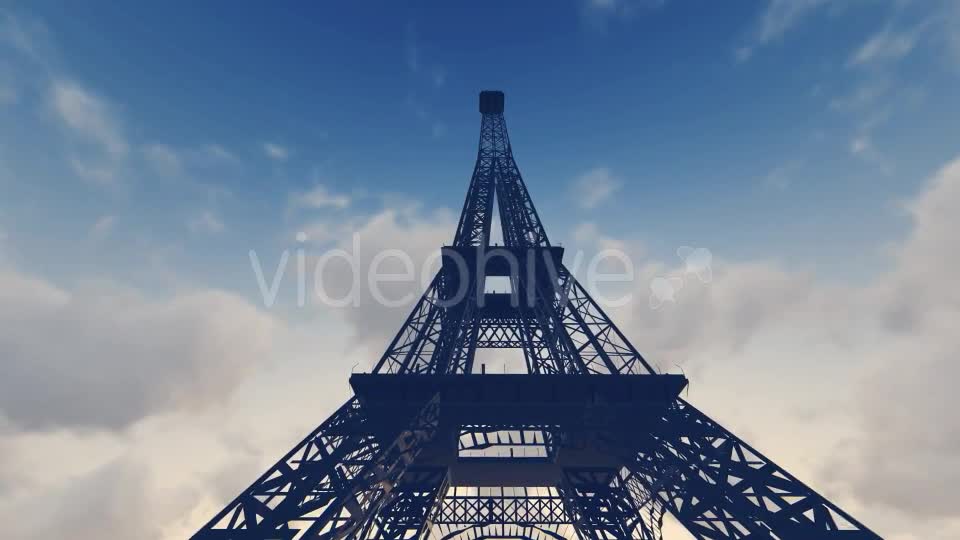 The Eiffel Tower Noon Videohive 16410094 Motion Graphics Image 1