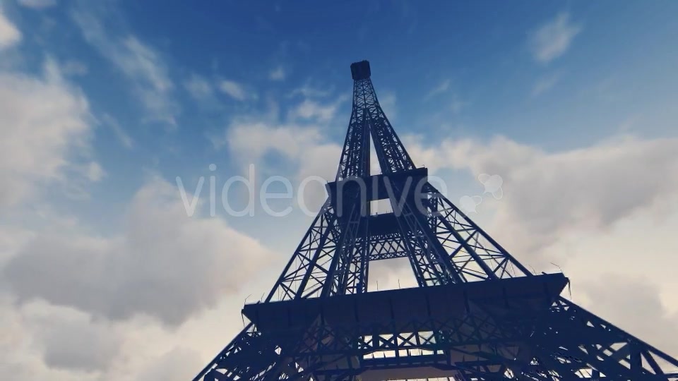 The Eiffel Tower Noon Videohive 16410094 Motion Graphics Image 3
