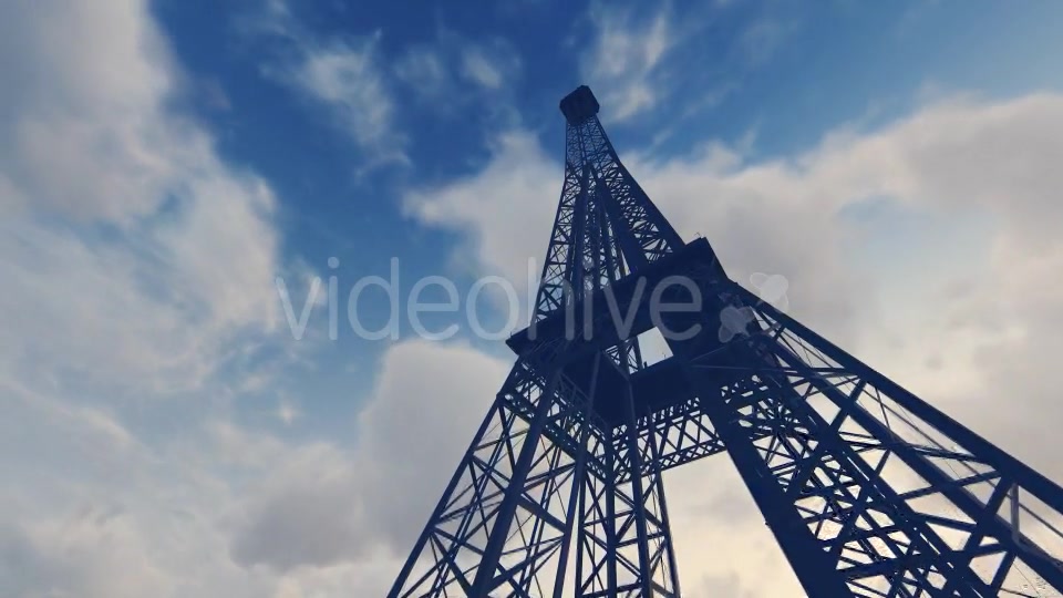 The Eiffel Tower Noon Videohive 16410094 Motion Graphics Image 5