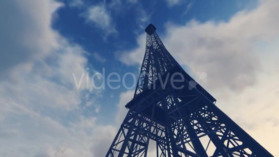 The Eiffel Tower Noon Videohive 16410094 Motion Graphics Image 6