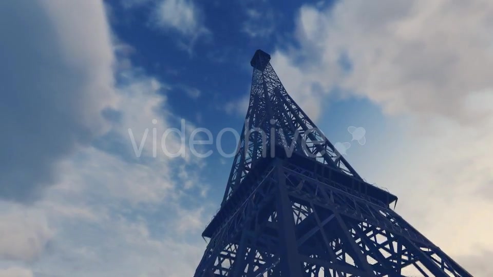 The Eiffel Tower Noon Videohive 16410094 Motion Graphics Image 7