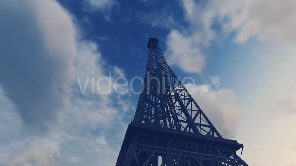 The Eiffel Tower Noon Videohive 16410094 Motion Graphics Image 8