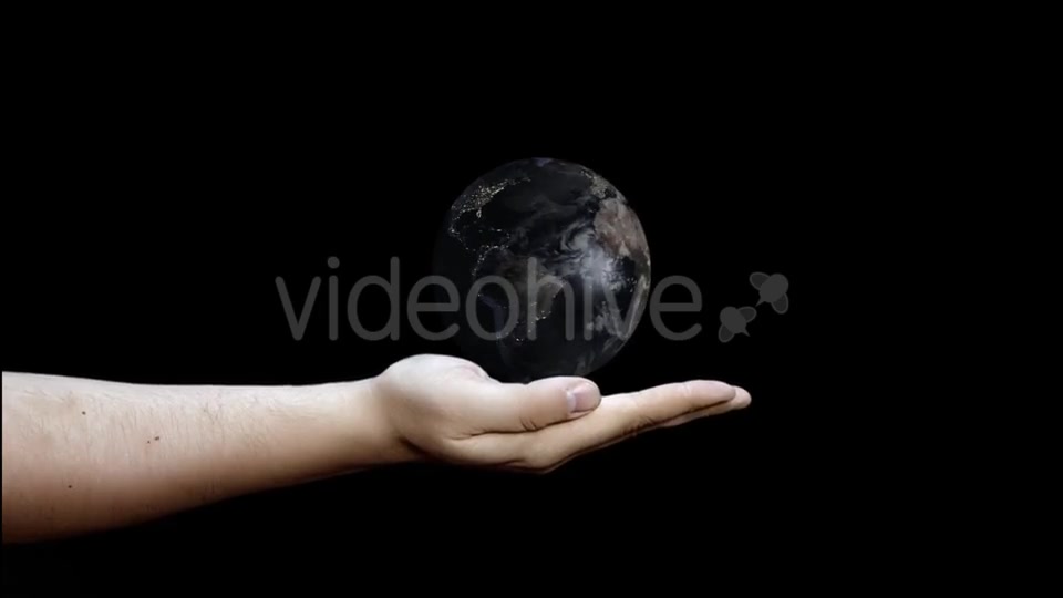 The Globe Is Spinning on Hands Videohive 20735498 Motion Graphics Image 3