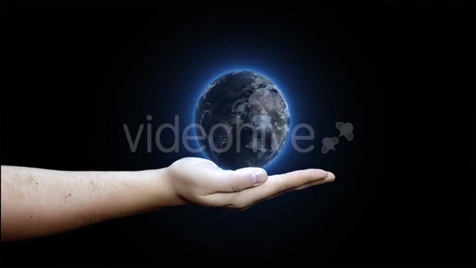 The Globe Is Spinning on Hands Videohive 20735498 Motion Graphics Image 4