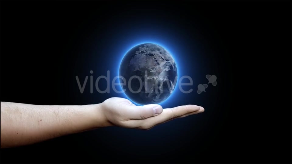 The Globe Is Spinning on Hands Videohive 20735498 Motion Graphics Image 6