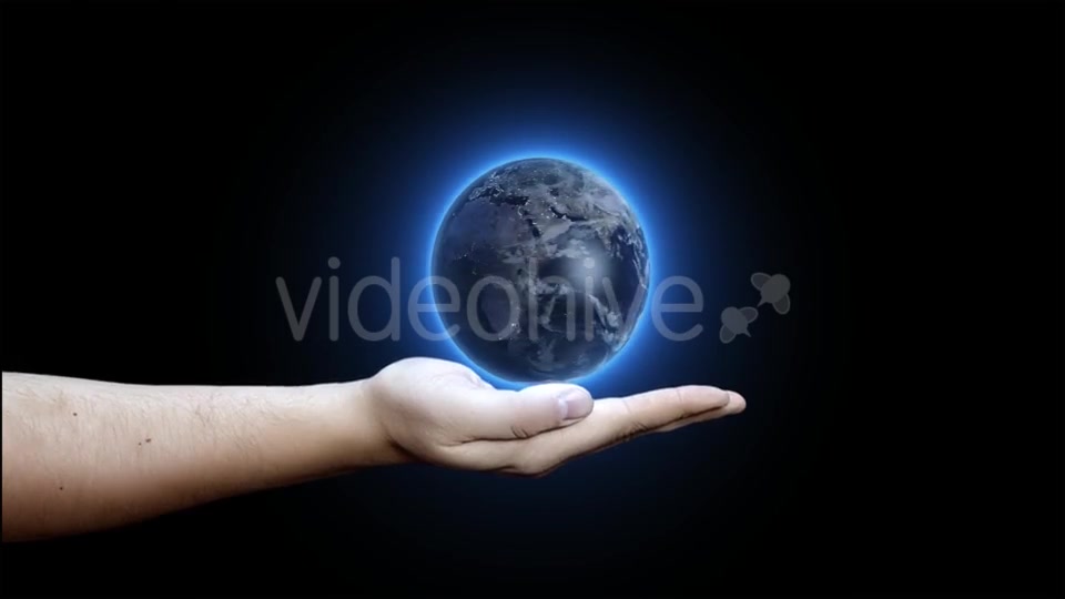 The Globe Is Spinning on Hands Videohive 20735498 Motion Graphics Image 7