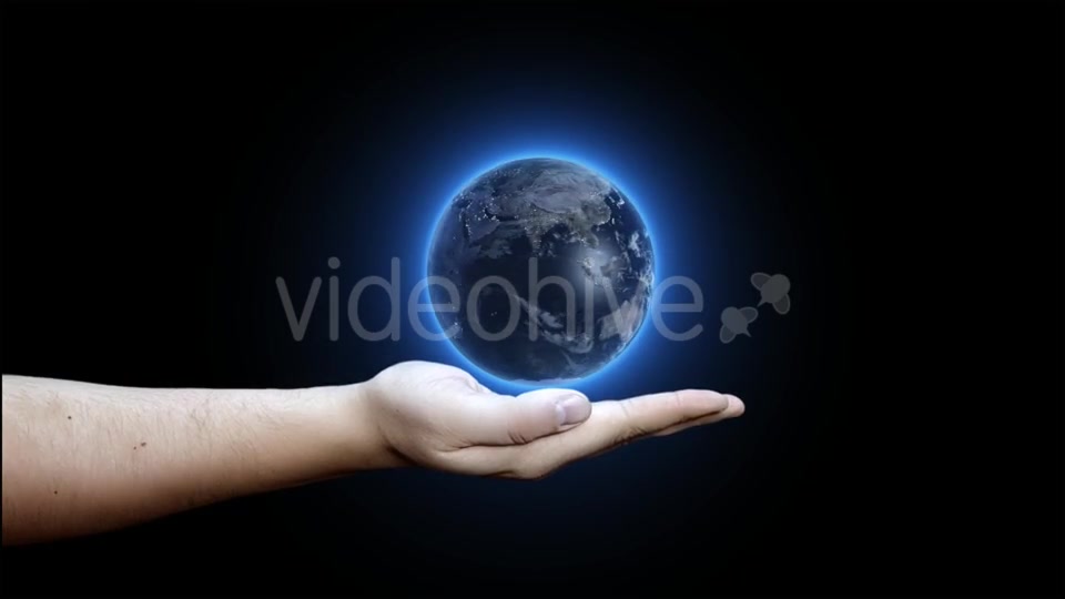 The Globe Is Spinning on Hands Videohive 20735498 Motion Graphics Image 9