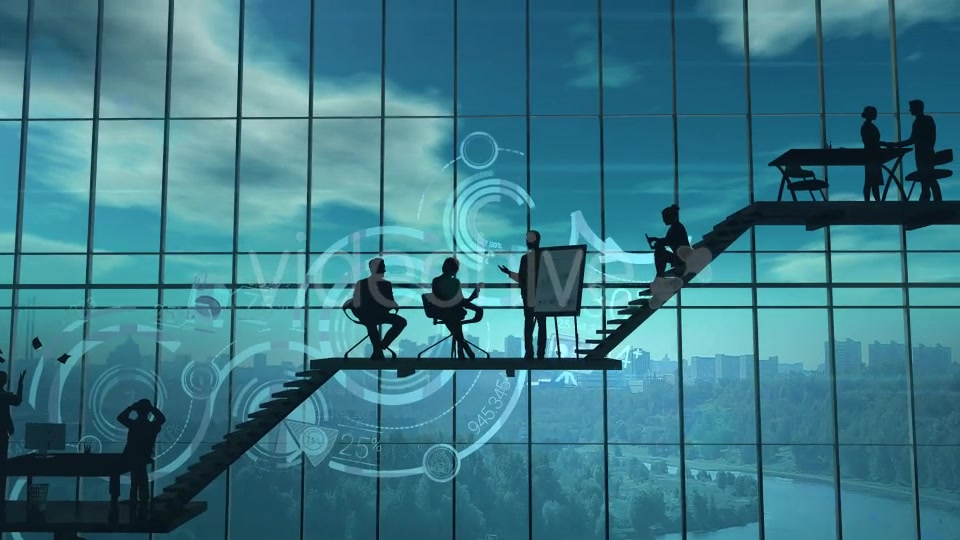 The Ladder Of Success And Growth Videohive 21502422 Motion Graphics Image 4