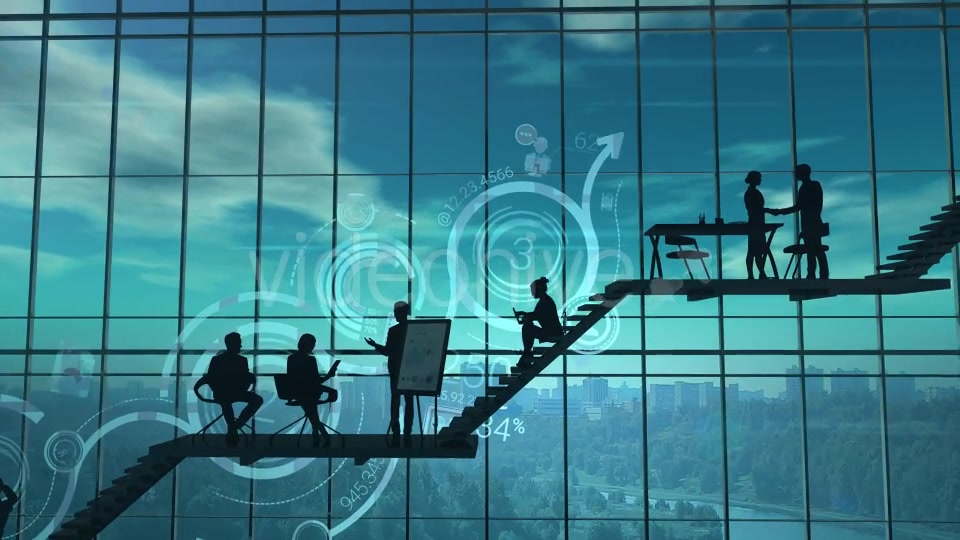 The Ladder Of Success And Growth Videohive 21502422 Motion Graphics Image 5