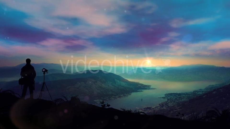 The Photographer Shoots A Fantastic Dawn In The Mountains Videohive 20547047 Motion Graphics Image 10