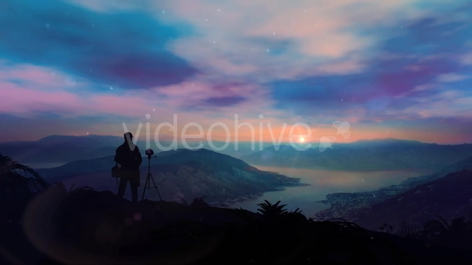 The Photographer Shoots A Fantastic Dawn In The Mountains Videohive 20547047 Motion Graphics Image 3