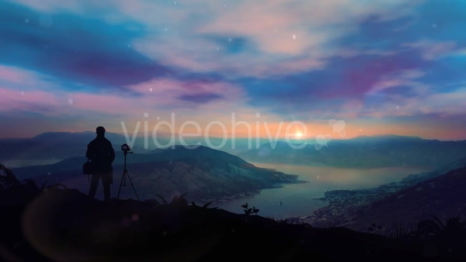 The Photographer Shoots A Fantastic Dawn In The Mountains Videohive 20547047 Motion Graphics Image 5