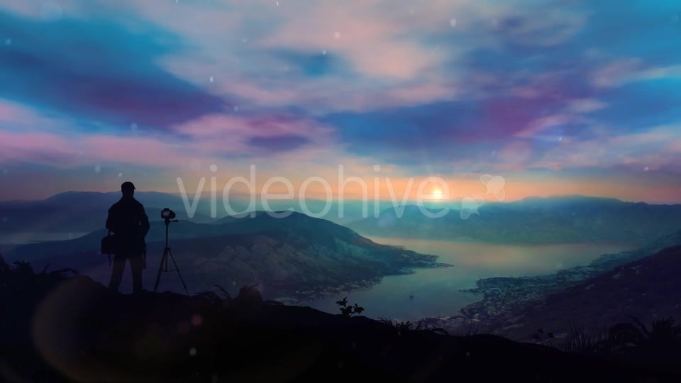 The Photographer Shoots A Fantastic Dawn In The Mountains Videohive 20547047 Motion Graphics Image 6