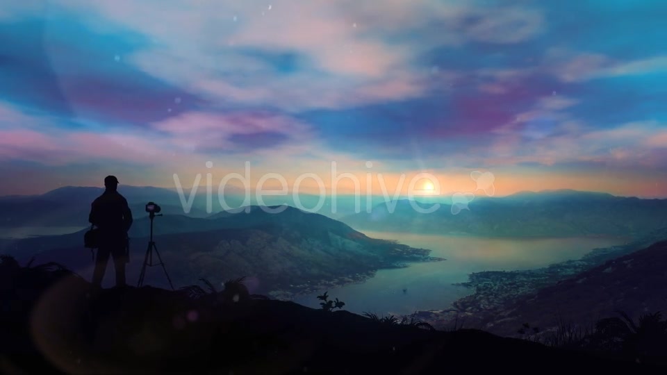 The Photographer Shoots A Fantastic Dawn In The Mountains Videohive 20547047 Motion Graphics Image 7