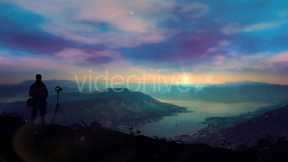 The Photographer Shoots A Fantastic Dawn In The Mountains Videohive 20547047 Motion Graphics Image 9
