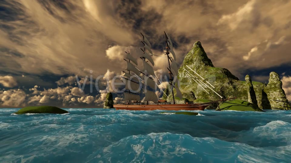 The Pirate Ship Videohive 21438730 Motion Graphics Image 10