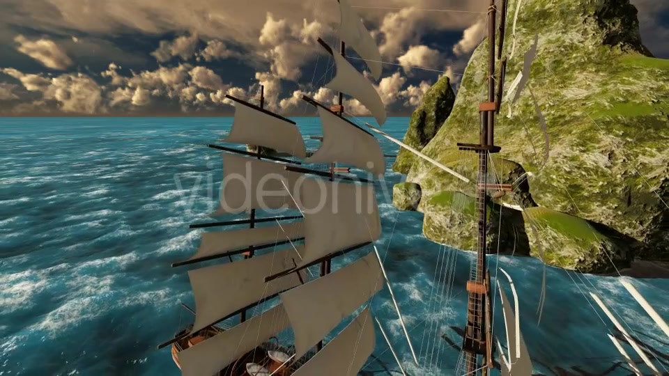 The Pirate Ship Videohive 21438730 Motion Graphics Image 8
