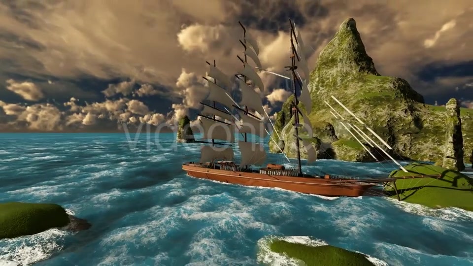 The Pirate Ship Videohive 21438730 Motion Graphics Image 9