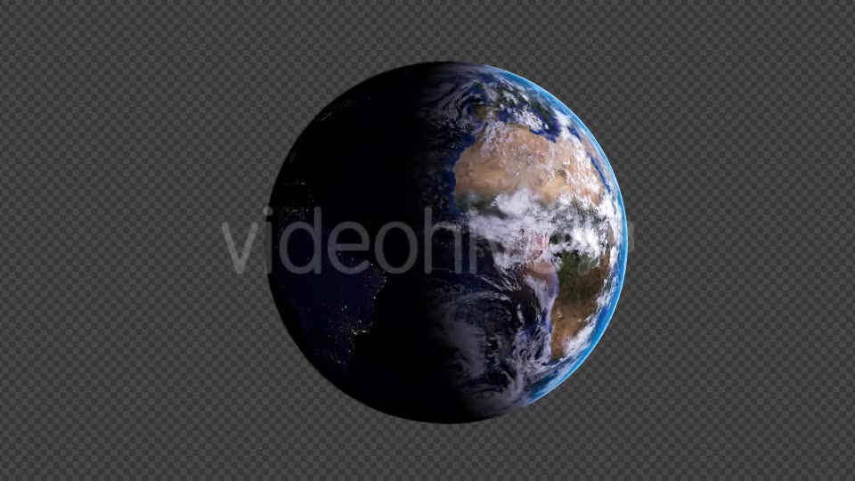 The Real Earth Rotates Videohive 19312575 Motion Graphics Image 7