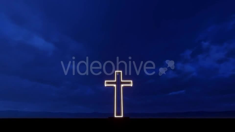 The Risen Cross Videohive 16410156 Motion Graphics Image 1