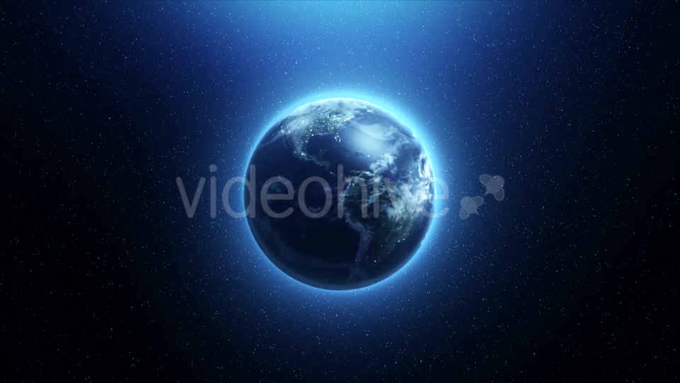 The Spinning Earth in Space Videohive 19866367 Motion Graphics Image 2