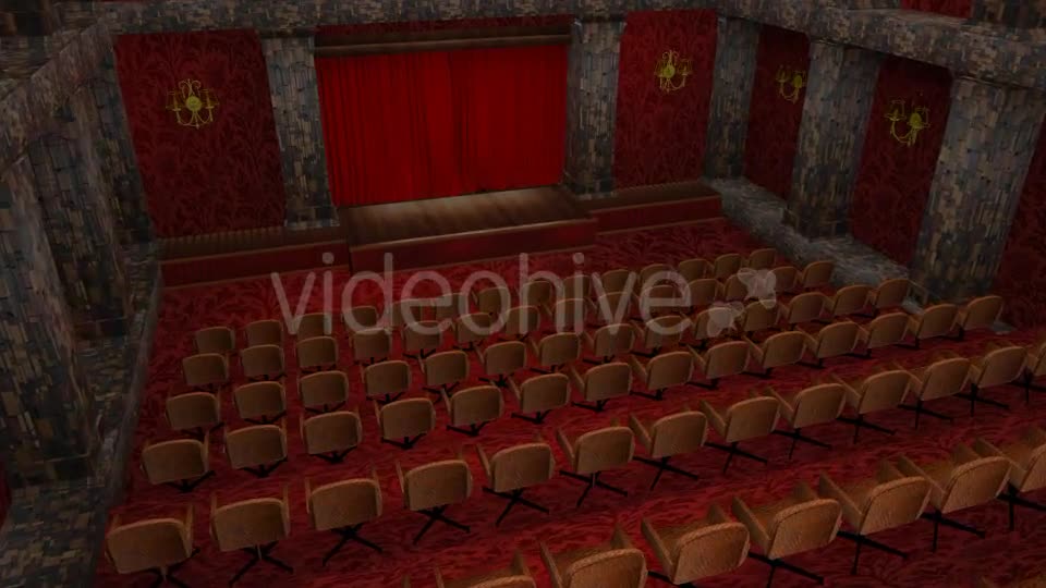 Theatre Curtain Open Videohive 16661511 Motion Graphics Image 1