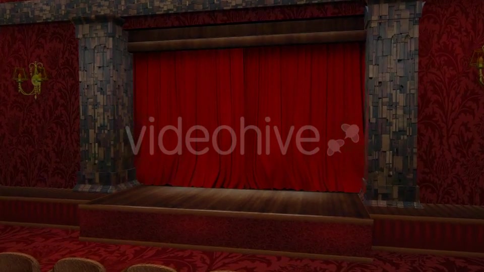 Theatre Curtain Open Videohive 16661511 Motion Graphics Image 3
