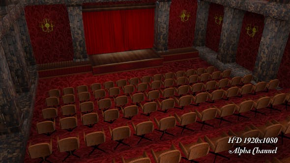 Theatre Curtain Open - Videohive 16661511 Download