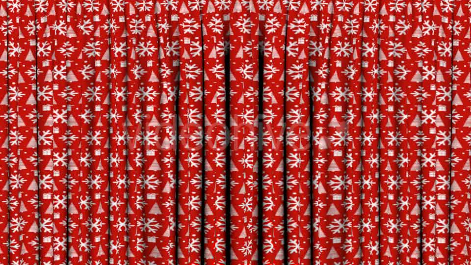 Theatrical Curtain Open Christmas Version Videohive 13966659 Motion Graphics Image 9