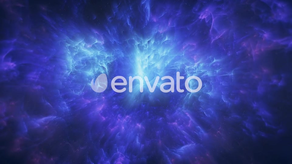 Through Abstract Colorful Blue and Purple Space Nebula Videohive 22585951 Motion Graphics Image 2
