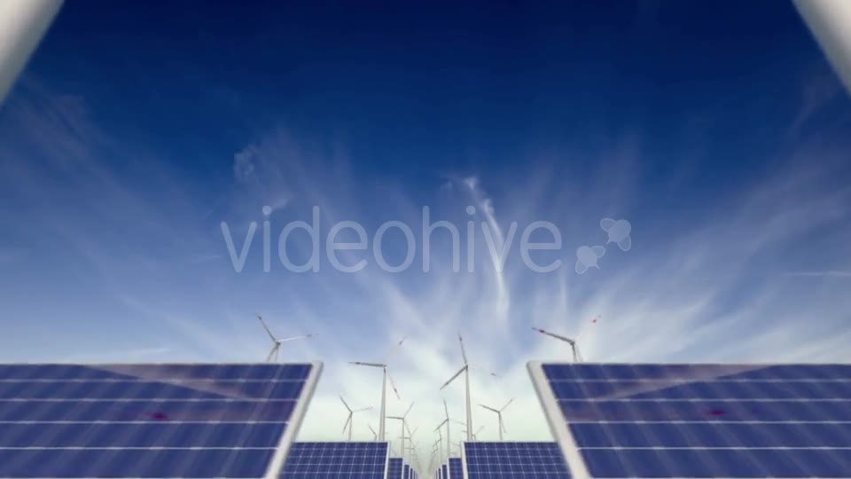 Through Solar Panels and Windmills Videohive 20031690 Motion Graphics Image 2