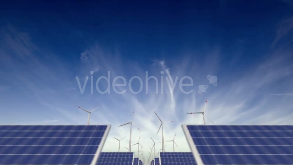 Through Solar Panels and Windmills Videohive 20031690 Motion Graphics Image 3