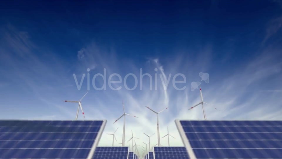 Through Solar Panels and Windmills Videohive 20031690 Motion Graphics Image 4