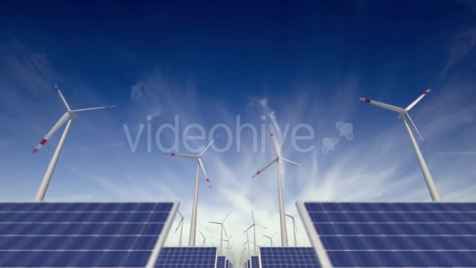 Through Solar Panels and Windmills Videohive 20031690 Motion Graphics Image 7
