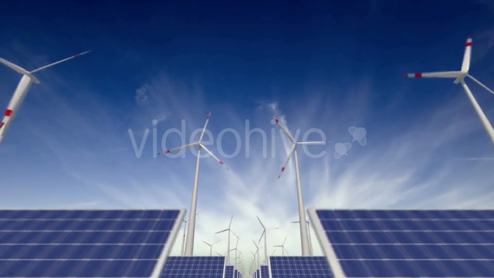 Through Solar Panels and Windmills Videohive 20031690 Motion Graphics Image 8