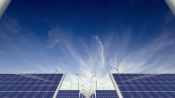 Through Solar Panels and Windmills - Videohive 20031690 Download