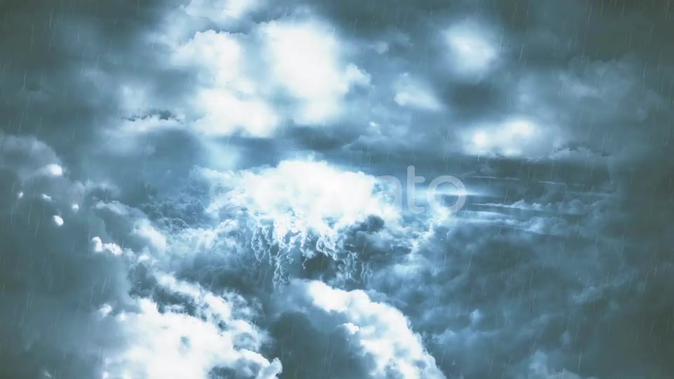 Thunder Clouds with Lightning Strikes Videohive 25502335 Motion Graphics Image 5