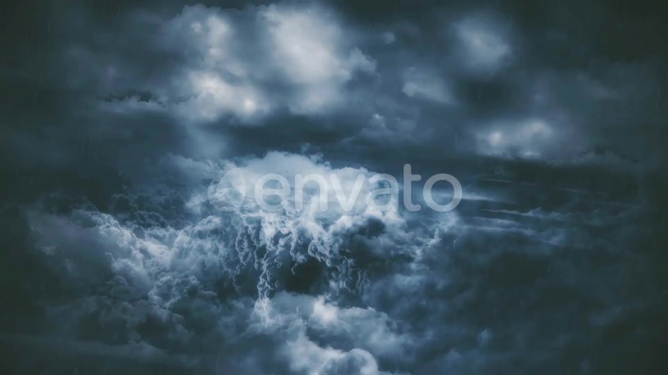 Thunder Clouds with Lightning Strikes Videohive 25502335 Motion Graphics Image 8