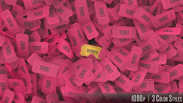 Ticket Stub Winner - Download 10170079 Videohive