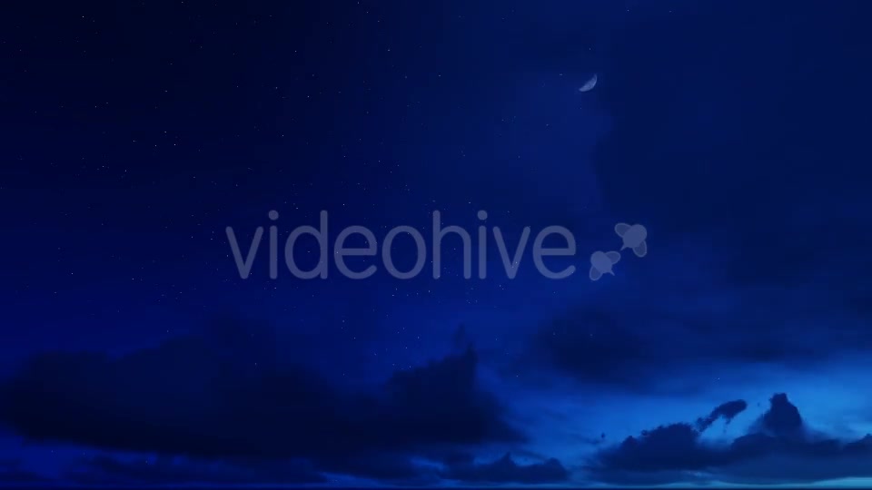 Time lapse Night Clouds Videohive 19309057 Motion Graphics Image 3