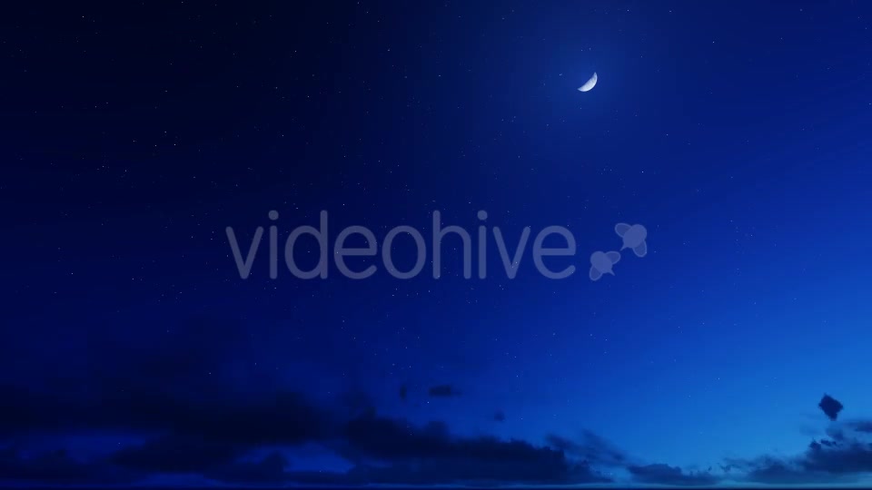 Time lapse Night Clouds Videohive 19309057 Motion Graphics Image 4