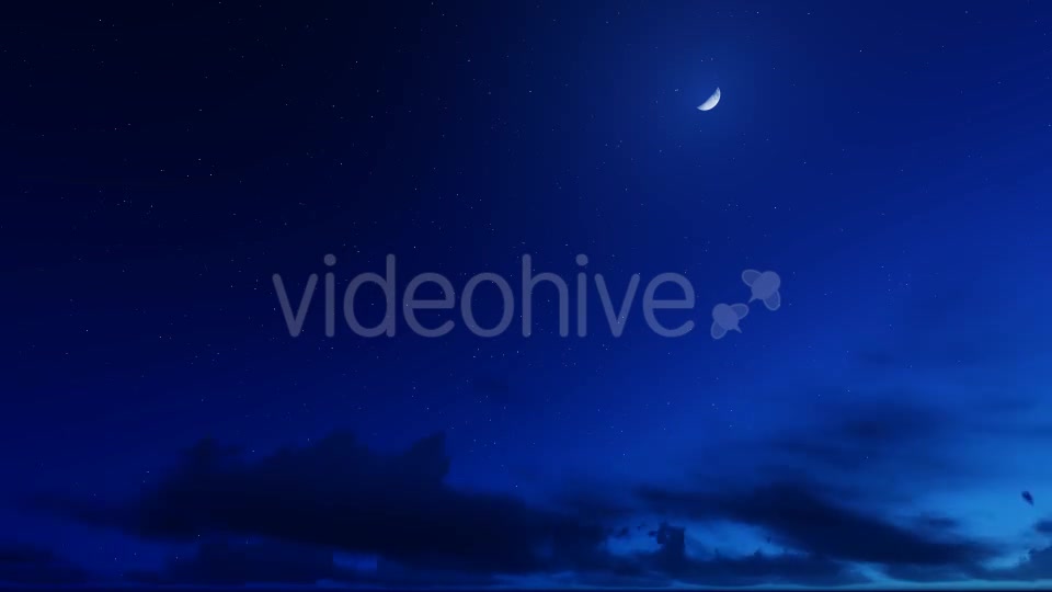 Time lapse Night Clouds Videohive 19309057 Motion Graphics Image 5