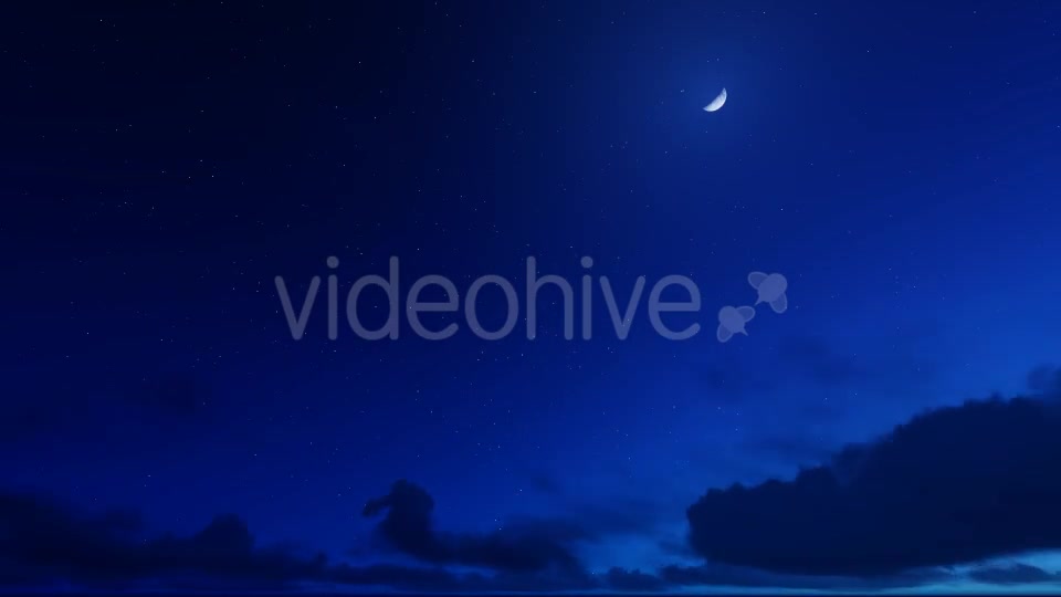 Time lapse Night Clouds Videohive 19309057 Motion Graphics Image 6